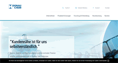 Desktop Screenshot of donauchem.at